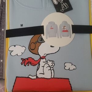 Peanuts Light Blue Snoopy Hoodie